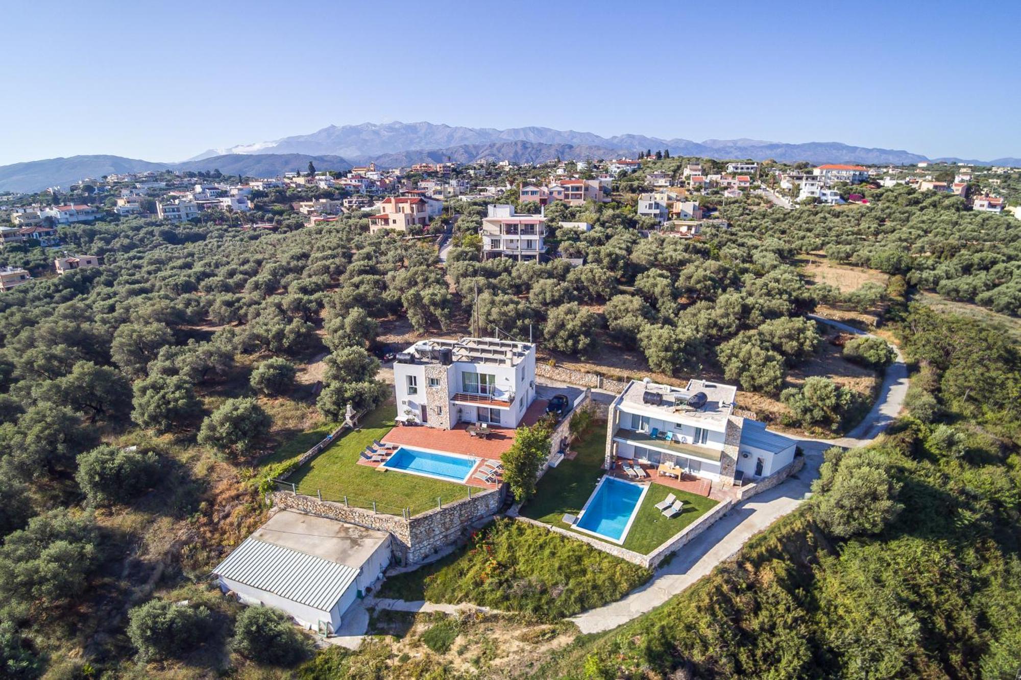 Dimitra Apartment With Private Pool And Sea View -The Ground Floor Of A Two Storey Building Daratsos Екстериор снимка
